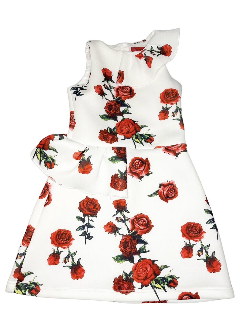 Peppermint Rose Print Dress Size 6